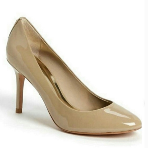 Coach Nala Nude Patent Leather Pump - Picture 1 of 12